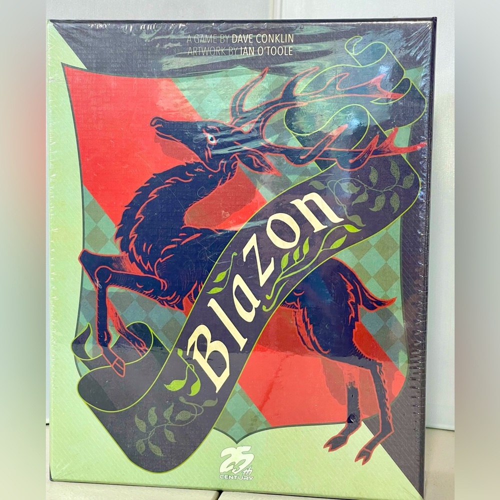 Blazon Board Game - A Game of Medieval Heraldry by Mattel